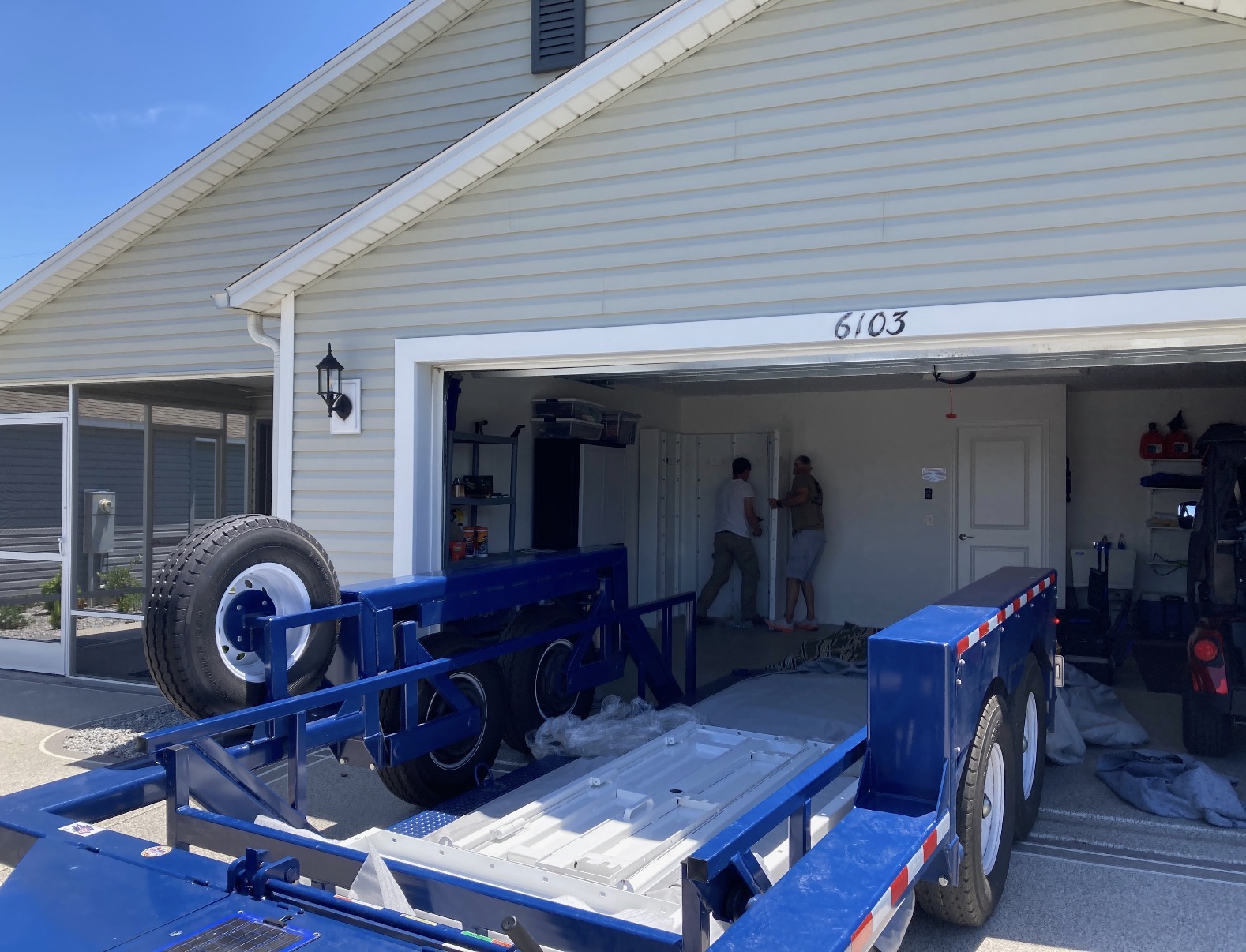 Storm shelter installation