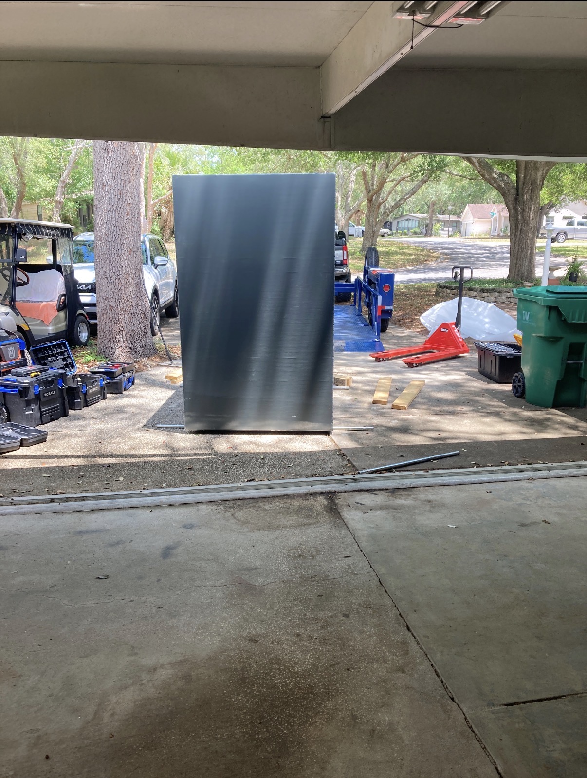 Storm shelter installation