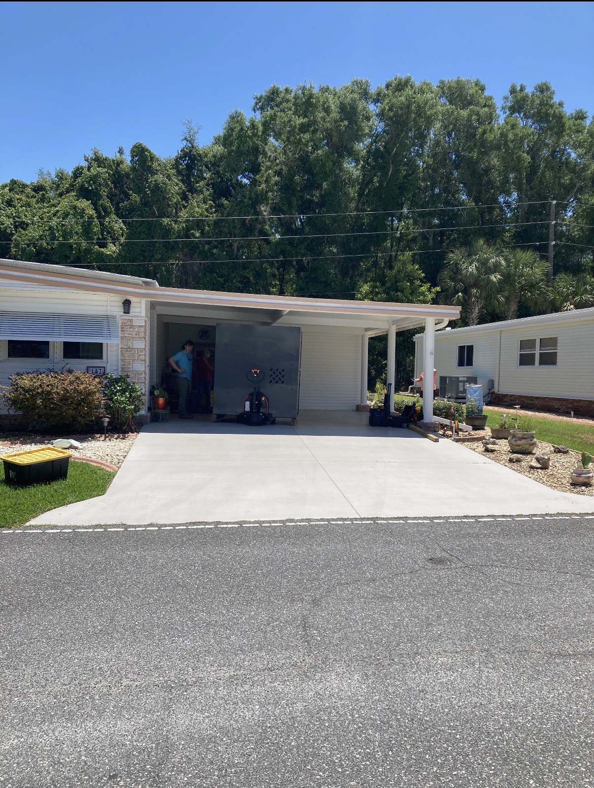Storm shelter installation
