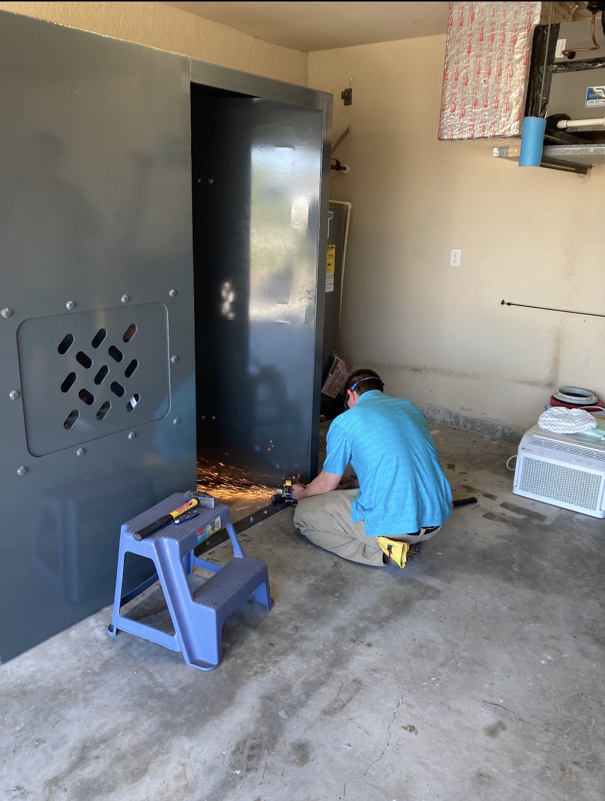 Storm shelter installation