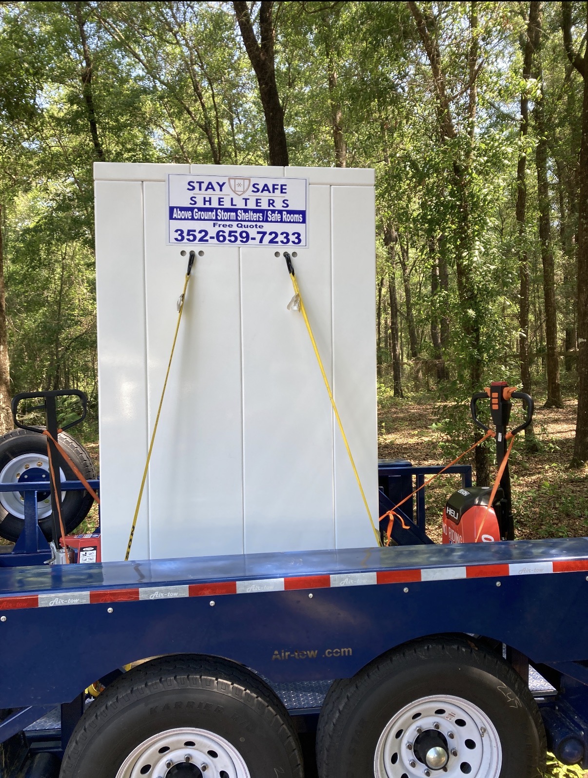 Storm shelter installation