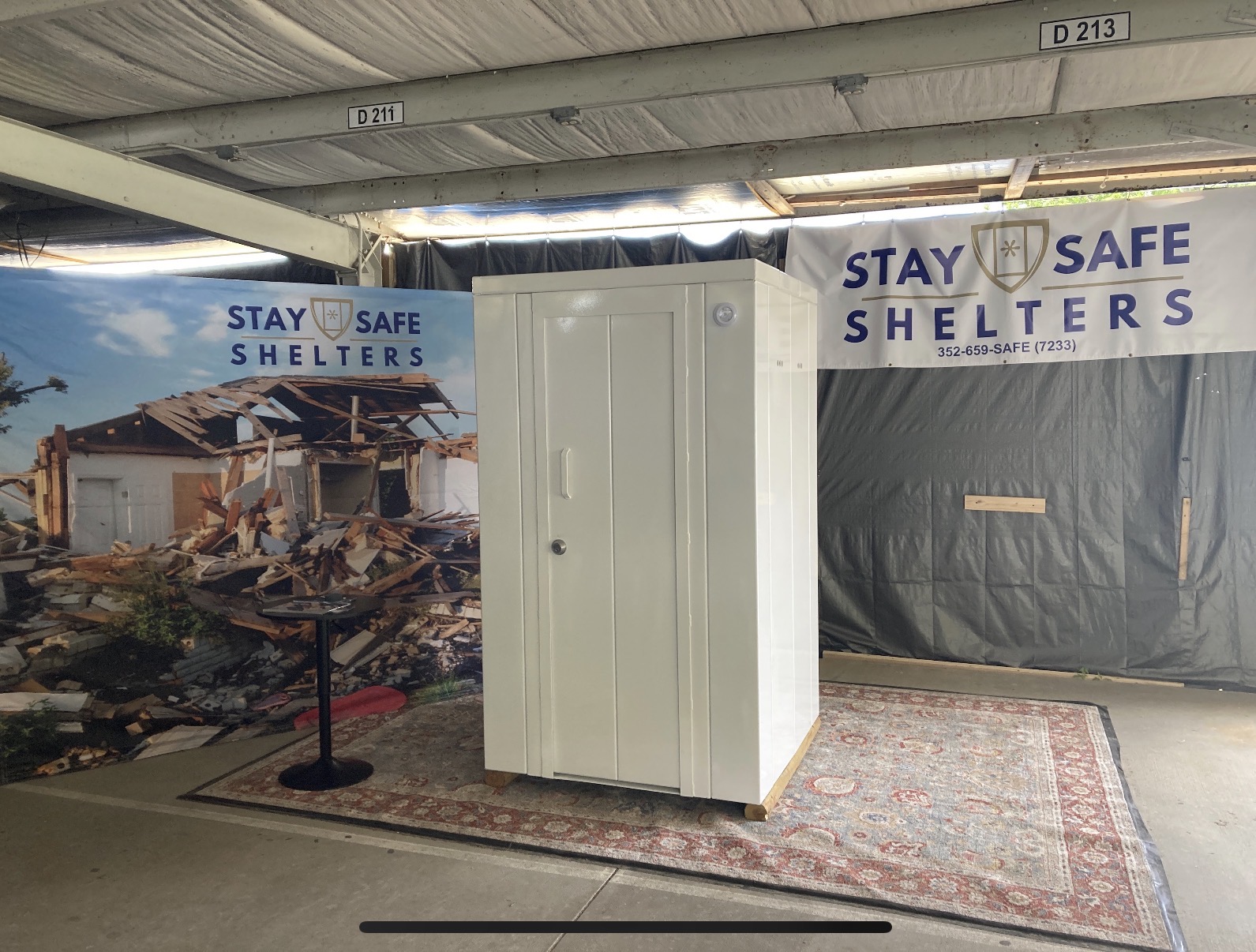 Storm shelter installation