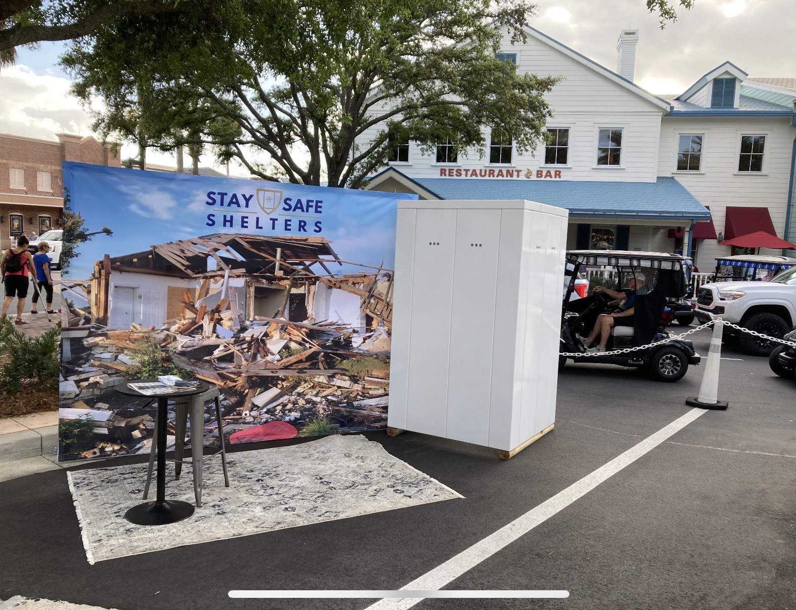 Storm shelter installation